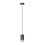 Emibig Hanglamp Fumiko Staal Zwart | Geschikt voor 1x GU10 - Max 10W