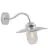 Nordlux Luxembourg Wandlamp Staal en Glas Grijs - Kustgebied | IP54 - Geschikt voor E27