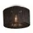 Good&Mojo Plafondlamp Iguazu Jute Zwart | Geschikt voor 1x E27 